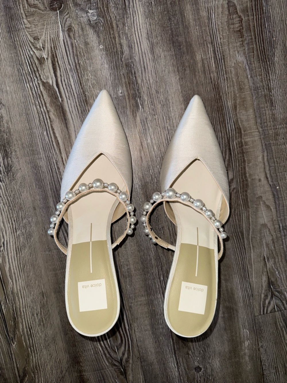 Dolce Vita Kanika Pearl Women’s Heels Size 10 NWOT | Women’s Bridal Heels - Picture 8 of 10